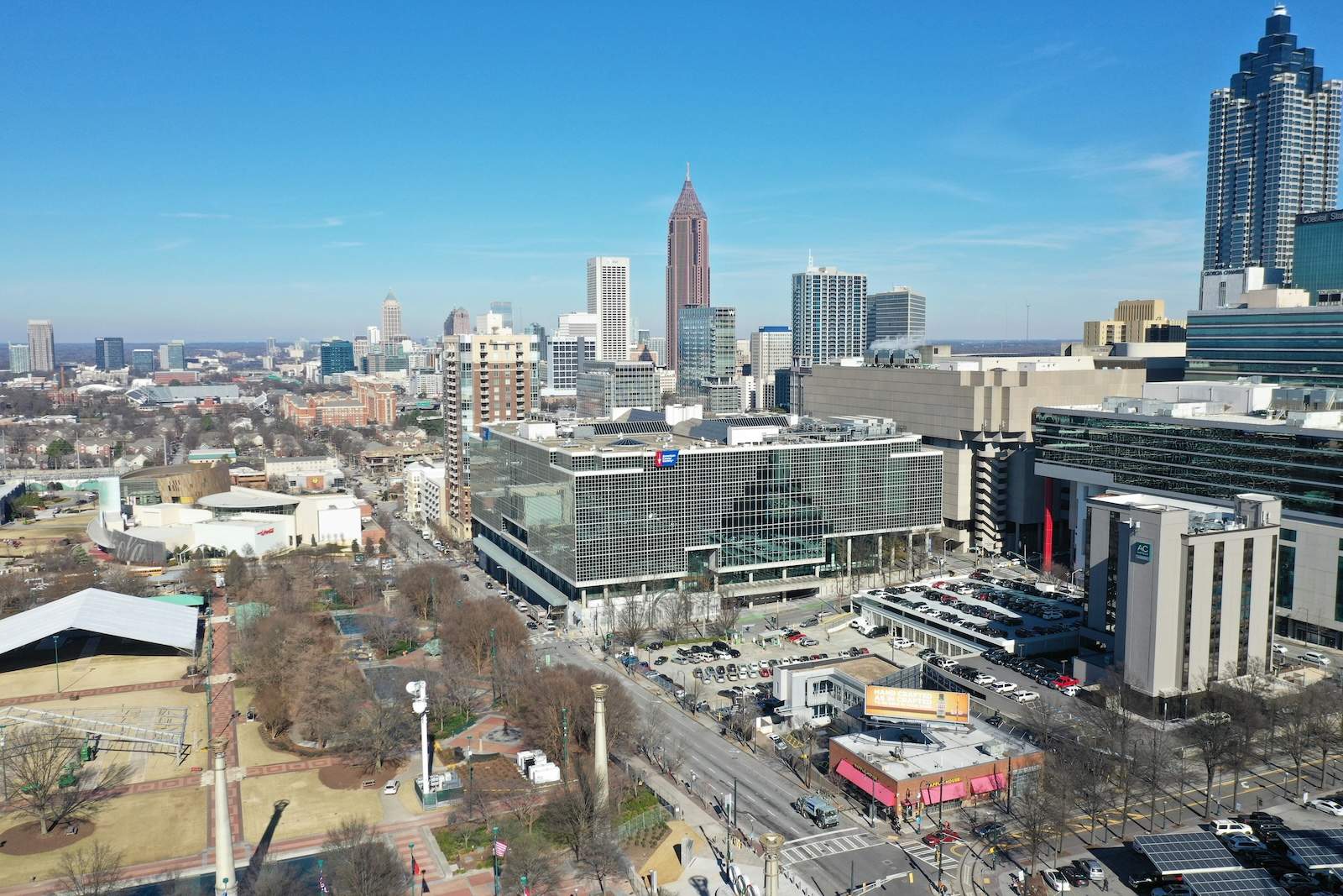 Atlanta skyline. Photo by Wesley Hall on Unsplash.